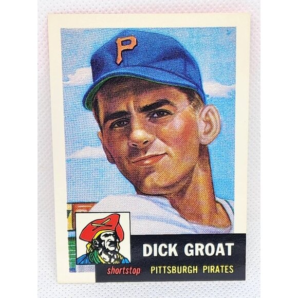 Dick Groat Pittsburgh Pirates Reprint Archives1953 Topps Baseball Card - Vintage - Picture 1 of 5